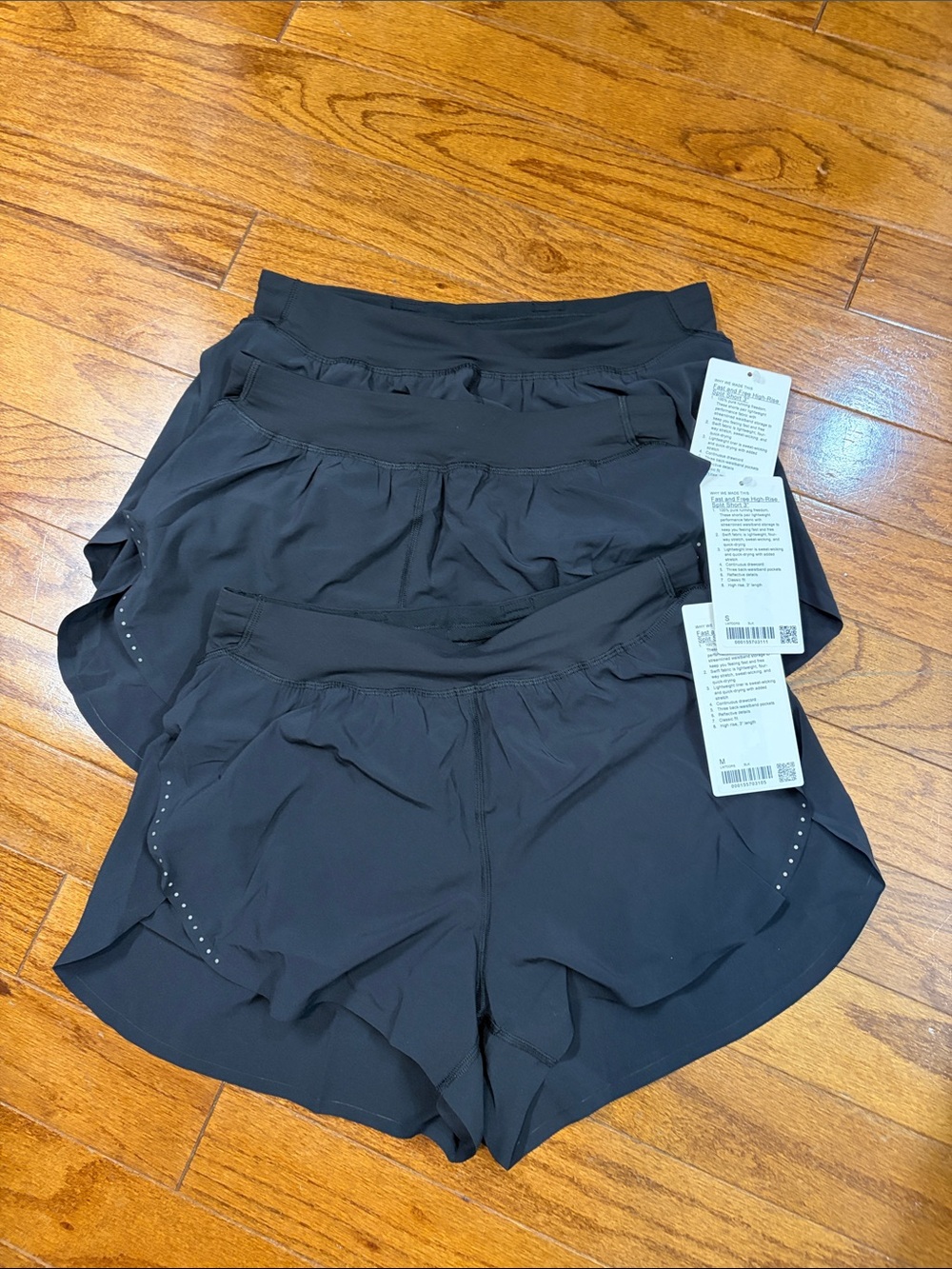297. Lululemon Fast and Free High-Rise Classic-Fit Split Short 3" NWT - Picture 8 of 9